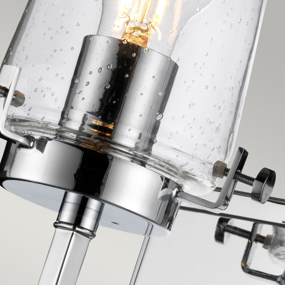 Alton 1 Light Wall Light Chrome IP44