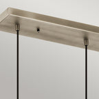Asher 3 Light Pendant Rectangle