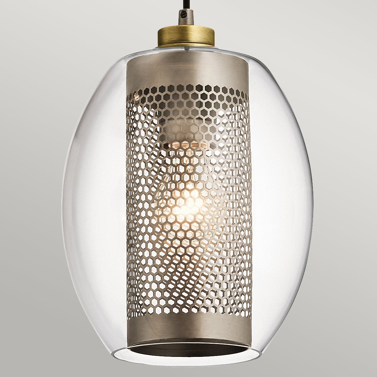 Asher 3 Light Pendant Rectangle