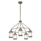 Ashland Bay 5 Light Outdoor Chandelier Bronze