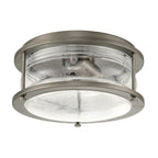 Ashland Bay 2 Light Outdoor Ceiling Flush Bronze