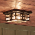 Beacon Square 2 Light Flush Mount