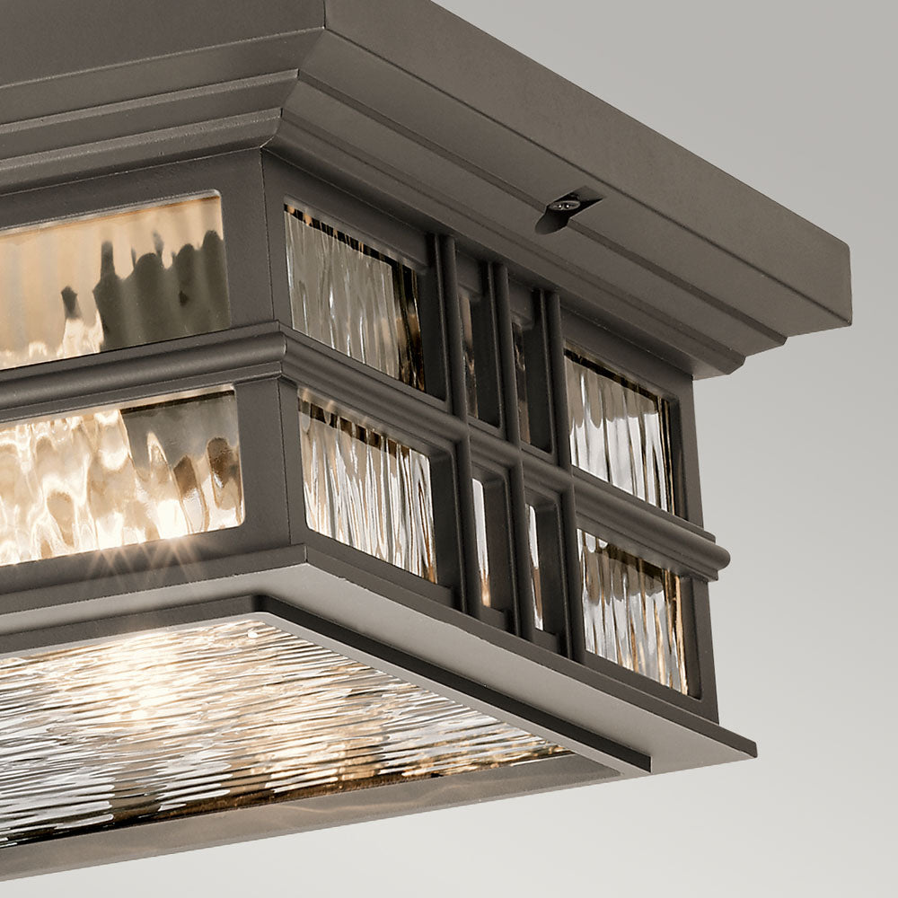 Beacon Square 2 Light Flush Mount