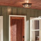 Beacon Square 2 Light Flush Mount