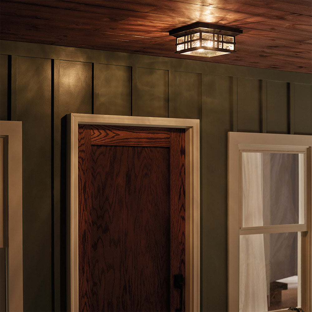 Beacon Square 2 Light Flush Mount