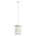 Beacon Square 1 Light Chain Lantern White