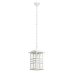 Beacon Square 1 Light Chain Lantern White
