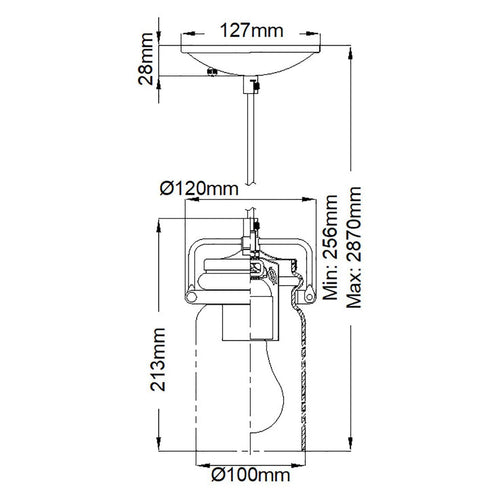Brinley 1 Light Mini Pendant
