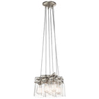 Brinley 6 Light Pendant - Brushed Nickel