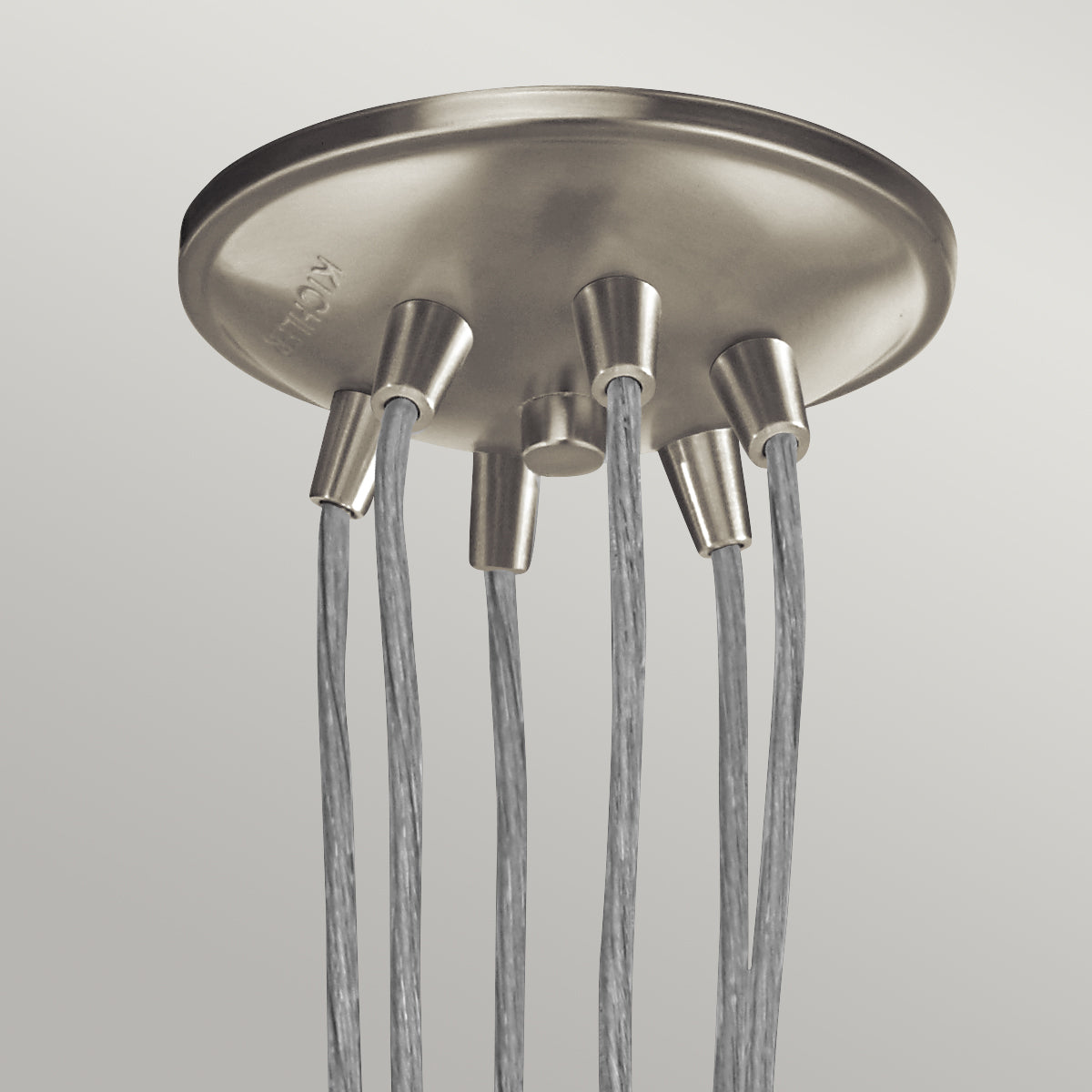 Brinley 6 Light Pendant - Brushed Nickel