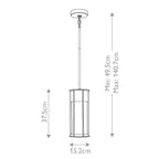 Camillo 1lt Outdoor Pendant 1