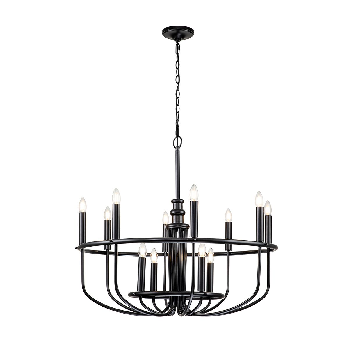Capitol Hill 12lt Chandelier