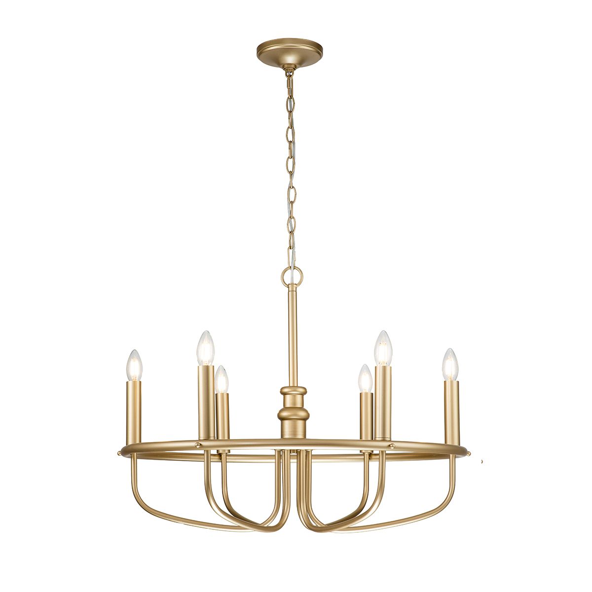 Capitol Hill 6lt Chandelier 2