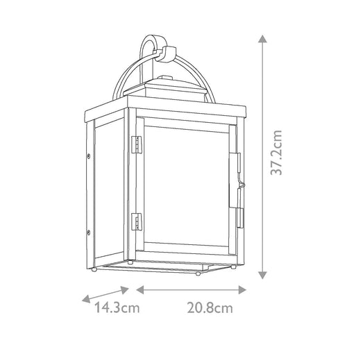 Carlson 2 Light Wall Lantern