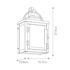 Carlson 1 Light Wall Lantern