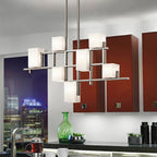 City Lights 7 Light Linear Chandelier