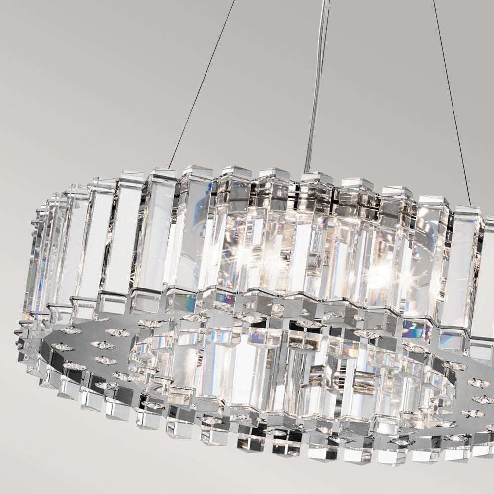 Crystal Skye 8 Light Chandelier