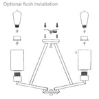 Deryn 5 Light Chandelier