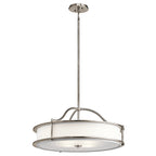 Emory 4 Light Chandelier/Semi Flush - Classic Pewter