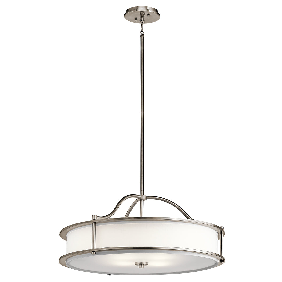 Emory 4 Light Chandelier/Semi Flush - Classic Pewter
