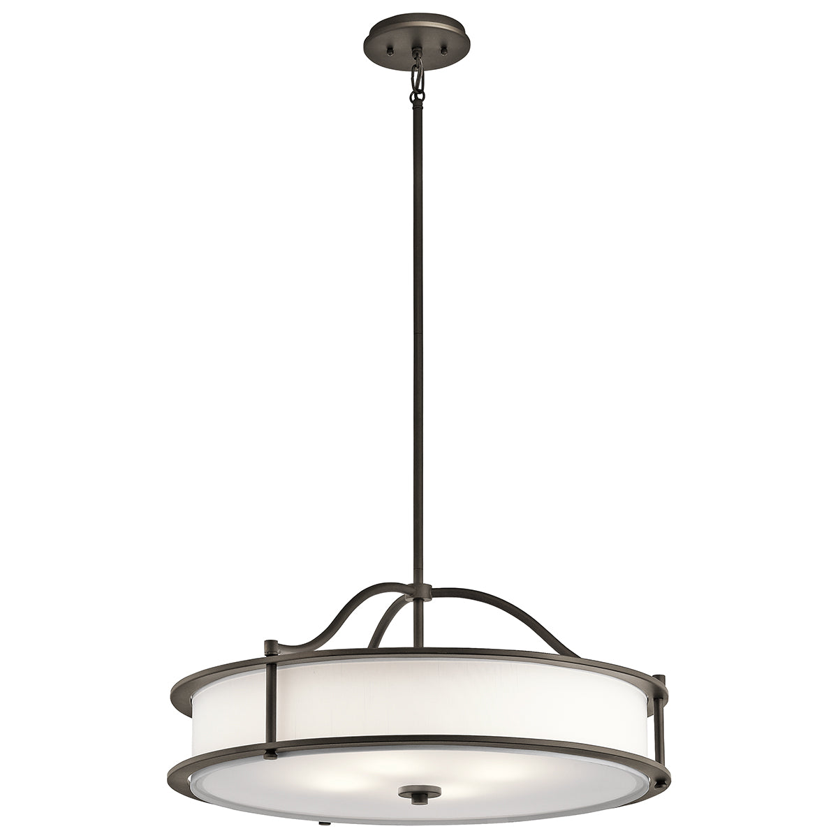 Emory 4 Light Chandelier/Semi Flush - Olde Bronze