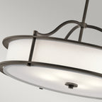 Emory 4 Light Chandelier/Semi Flush - Olde Bronze