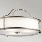 Emory 3 Light Pendant/Semi Flush - Classic Pewter