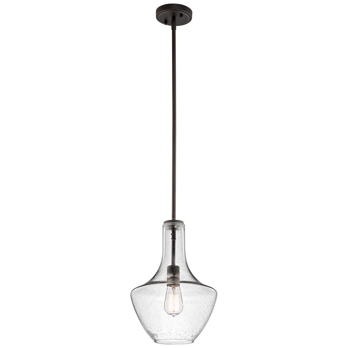 Everly 1 Light Small Pendant - Olde Bronze
