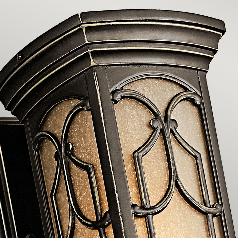 Franceasi 1 Light Small Wall Lantern