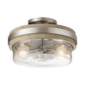 Grand Bank 2 Light Semi-Flush