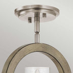 Grand Bank 1 Light Wall Light/ Mini-Pendant/ Semi-Flush 1