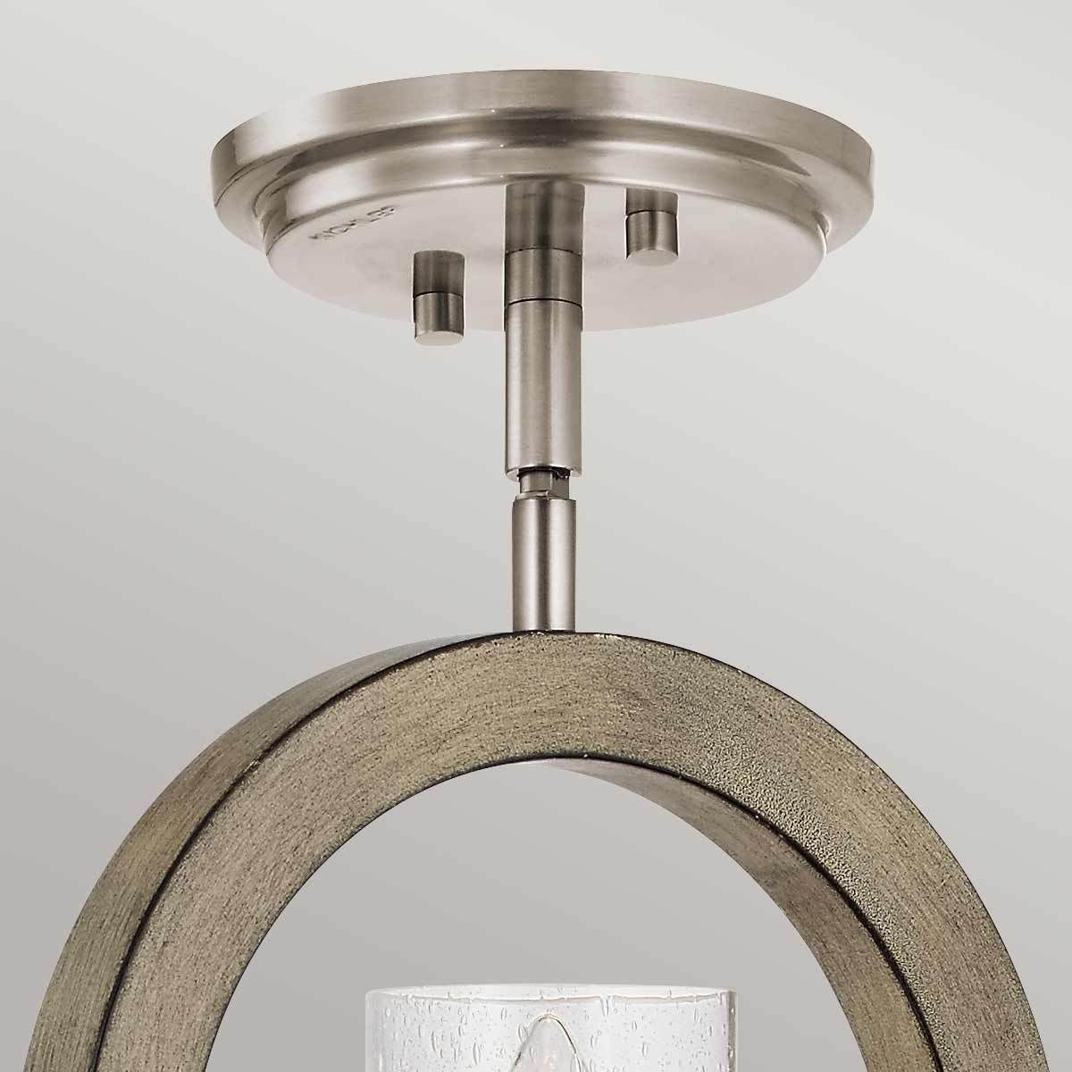 Grand Bank 1 Light Wall Light/ Mini-Pendant/ Semi-Flush 1