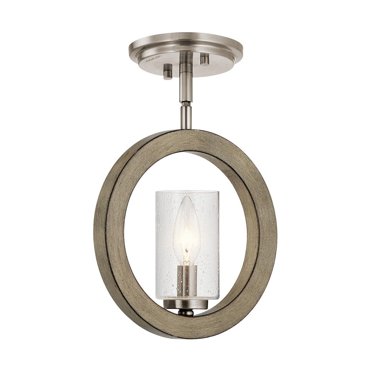 Grand Bank 1 Light Wall Light/ Mini-Pendant/ Semi-Flush 1