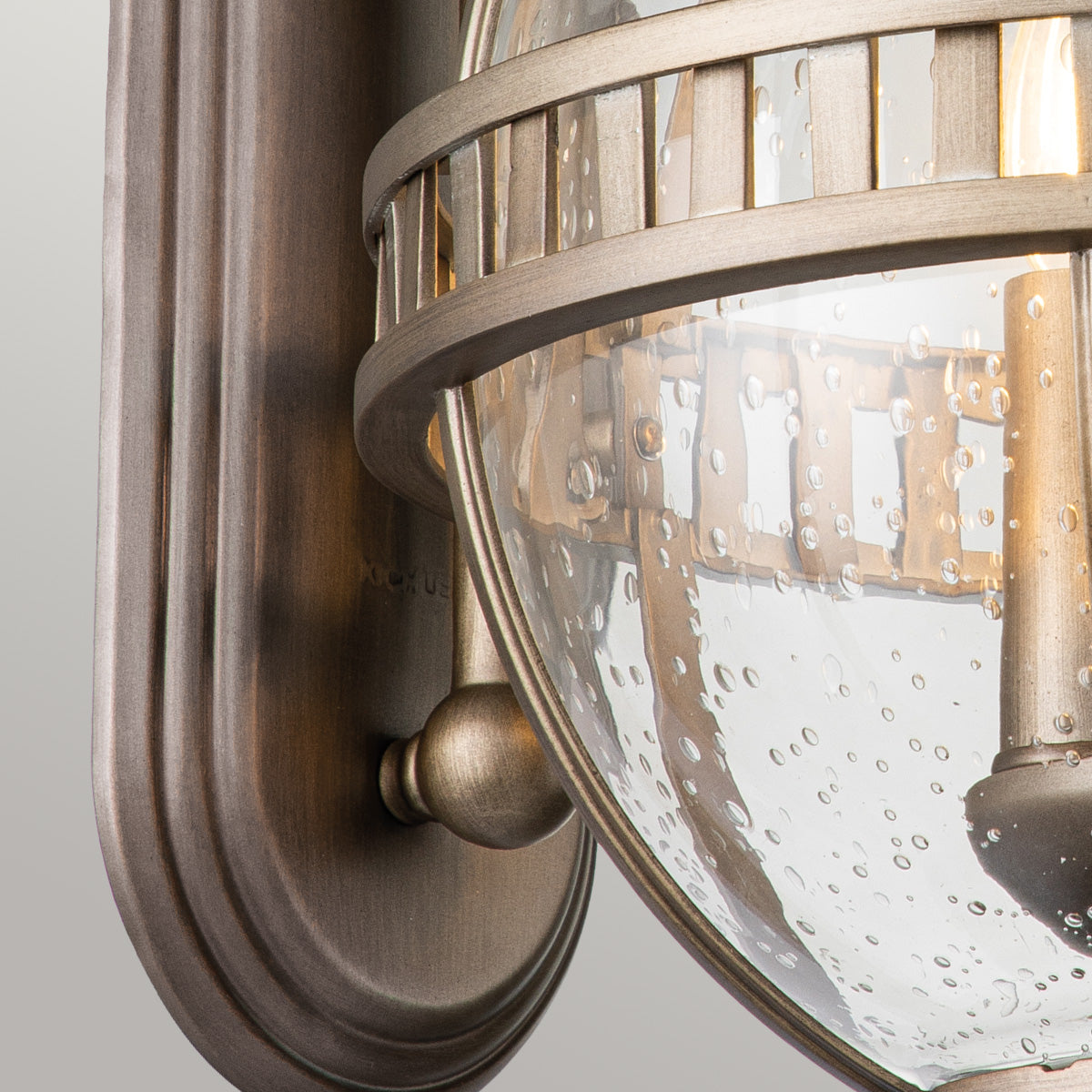 Halleron 3 Light Wall Lantern Bronze