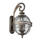 Halleron 3 Light Wall Lantern Bronze