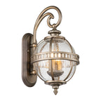 Halleron 2 Light Wall Lantern Bronze