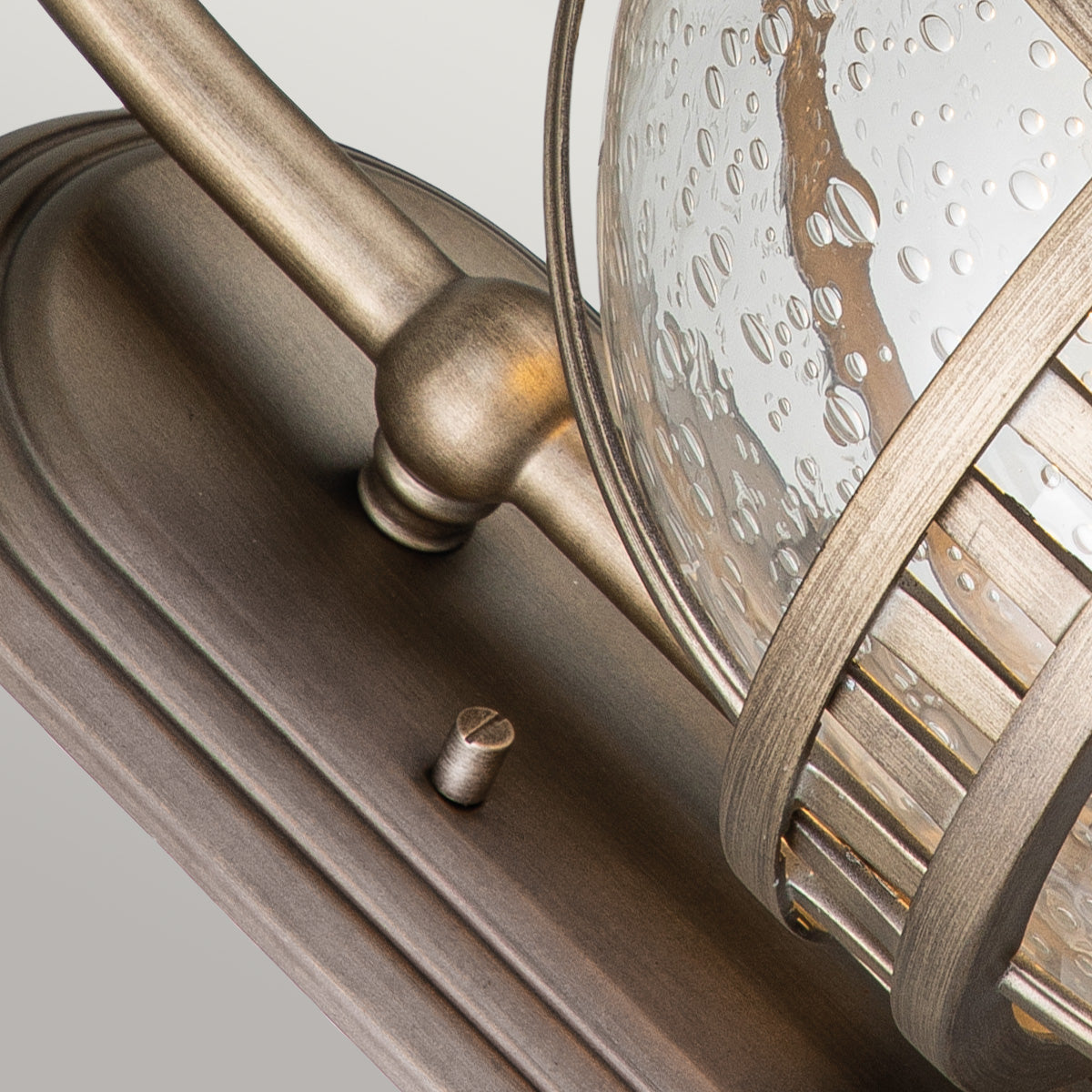 Halleron 2 Light Wall Lantern Bronze