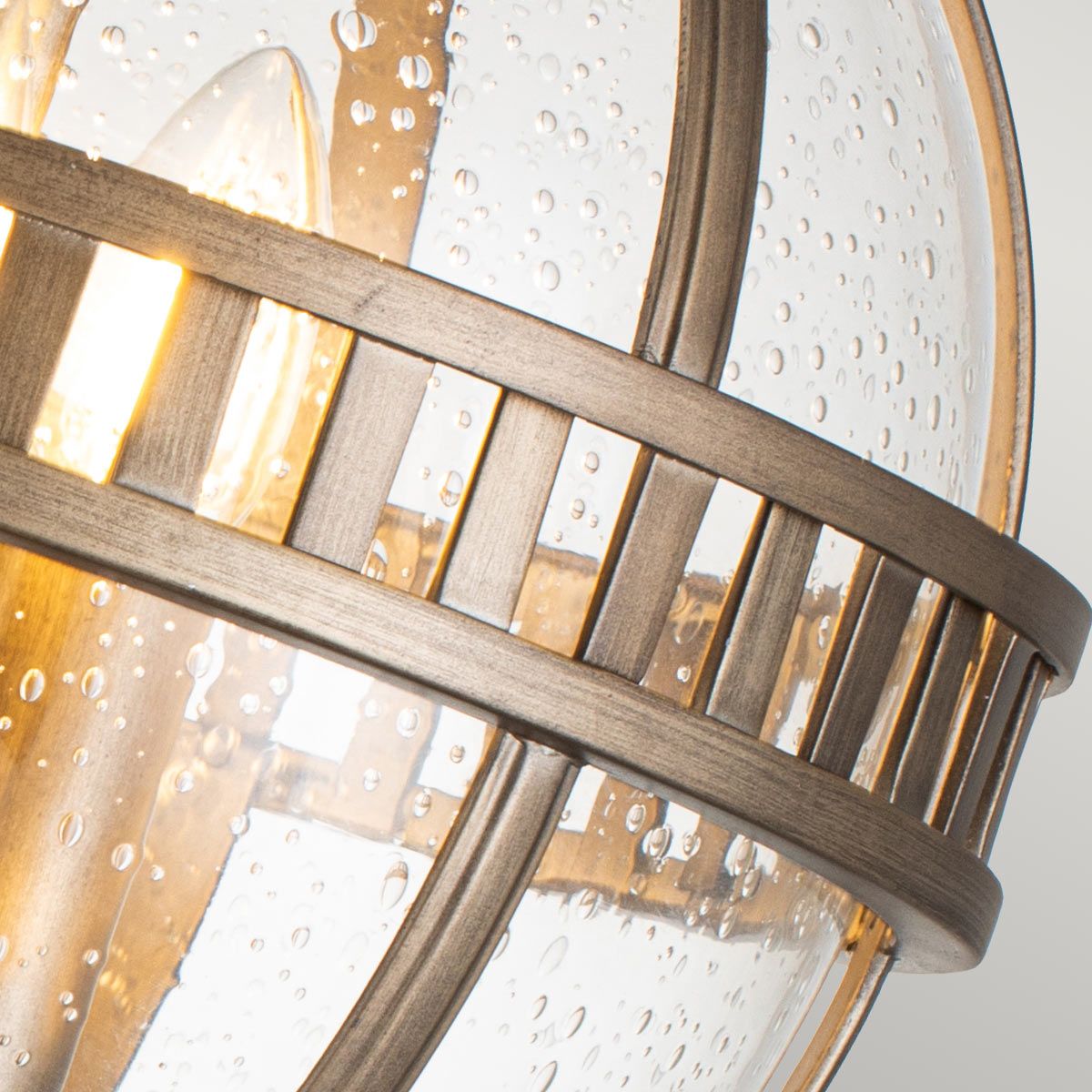 Halleron 3 Light Pedestal Lantern 1