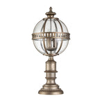 Halleron 3 Light Pedestal Lantern 1
