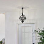 Halleron 3 Light Chain Lantern