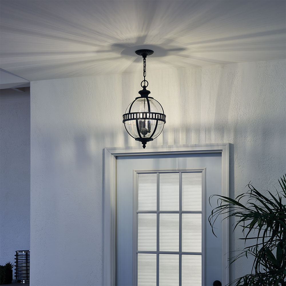 Halleron 3 Light Chain Lantern