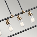 Imahn 5 Light Linear Chandelier