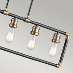 Imahn 5 Light Linear Chandelier