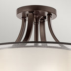 Lacey 4 Light Semi-Flush Mount - Mission Bronze