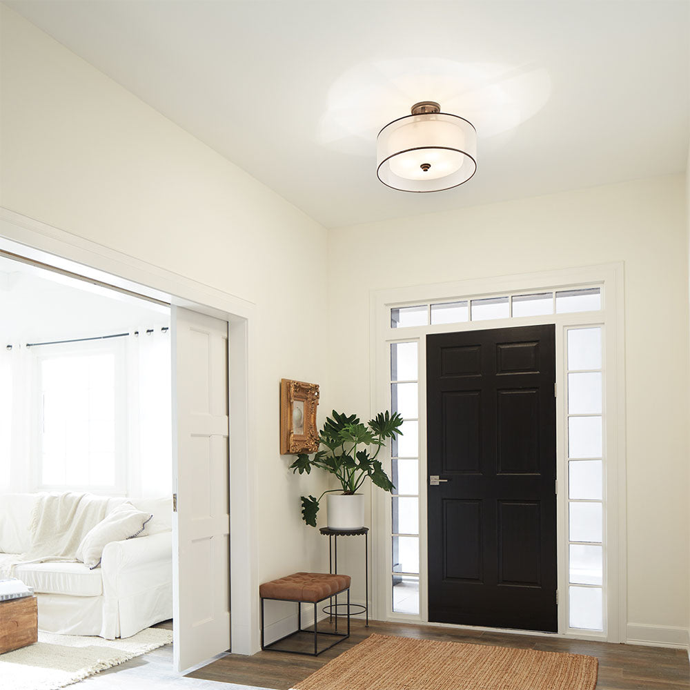 Lacey 4 Light Semi-Flush Mount - Mission Bronze