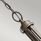 Lacey 5 Light Chandelier - Mission Bronze