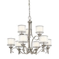 Lacey 9 Light Chandelier - Antique Pewter