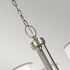 Lacey 9 Light Chandelier - Antique Pewter