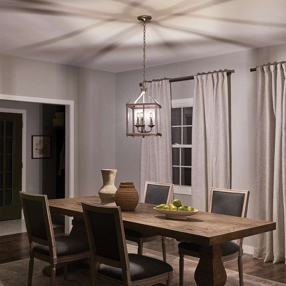 Larkin 3 Light Medium Pendant - Brushed Nickel