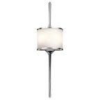Mona 2 Light Wall Light - Polished Chrome